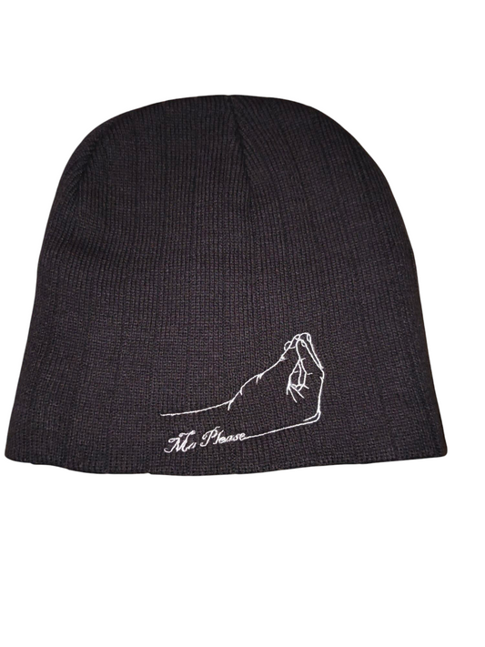 Cable knit Beanie with Fleece